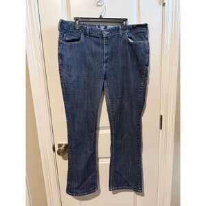LAPCO FR Womens 18 Regular Flame Resistant Stretch Bootcut Work Jeans CAT 2